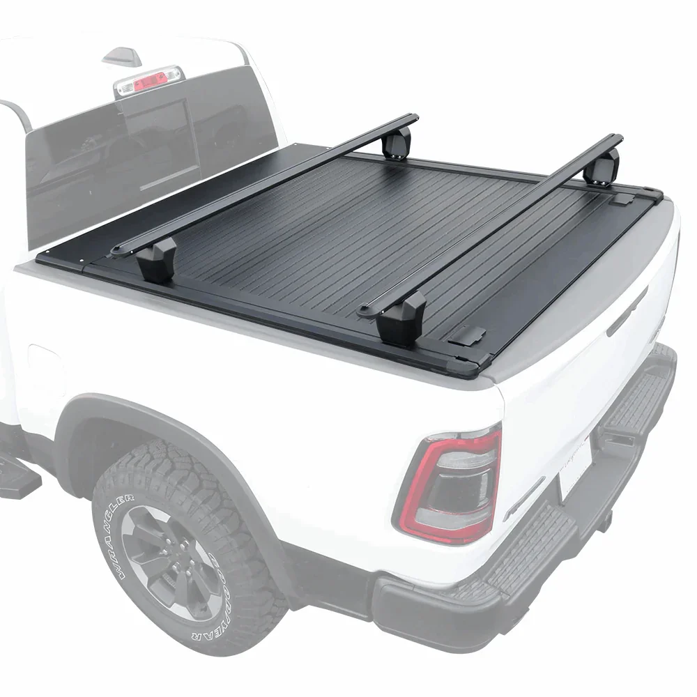 [2-in-1 Bundle] Ford F-150 Retractable Tonneau Cover w/ Rack System - Image 14