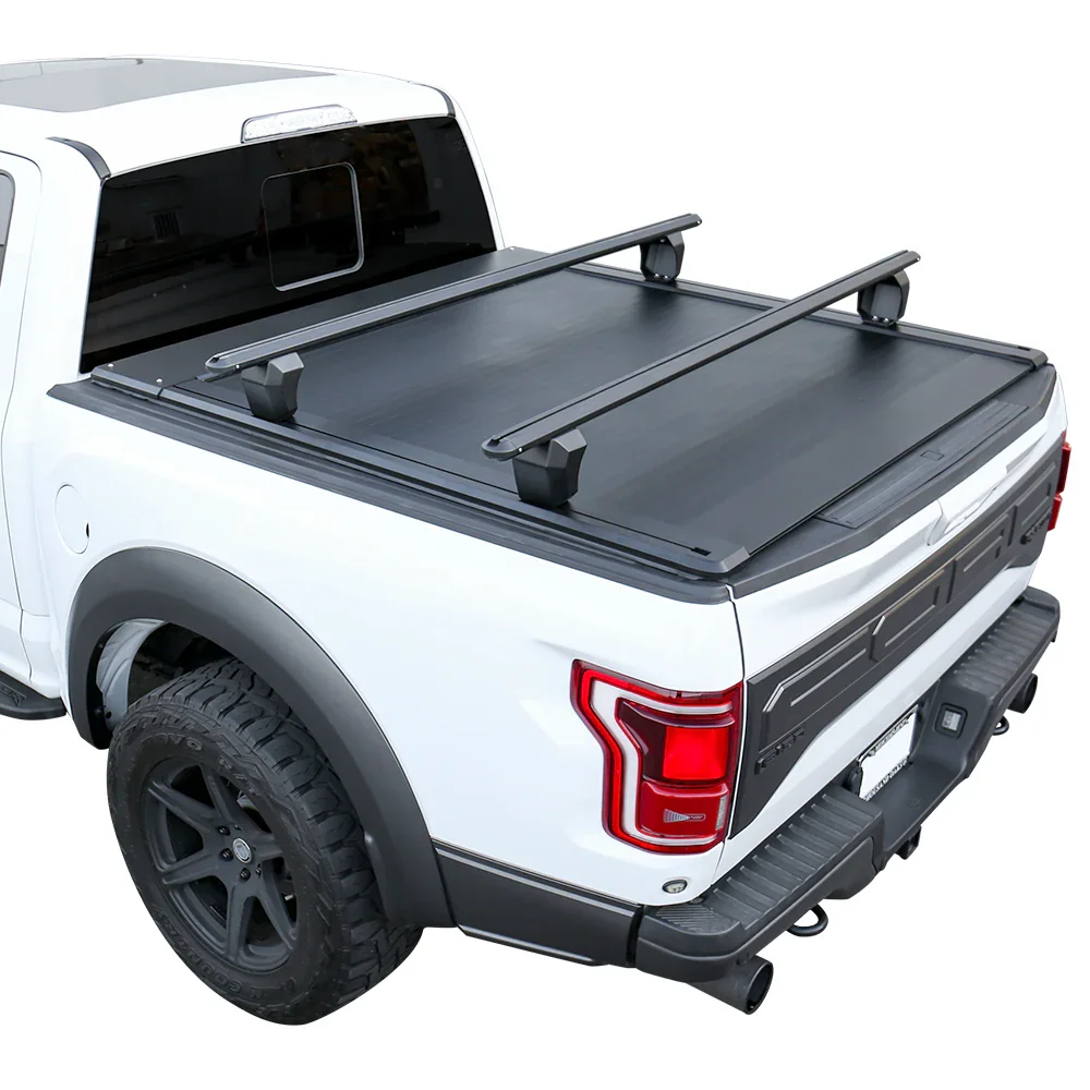 [2-in-1 Bundle] Ford Ranger Retractable Tonneau Cover w/ Rack System - Image 20