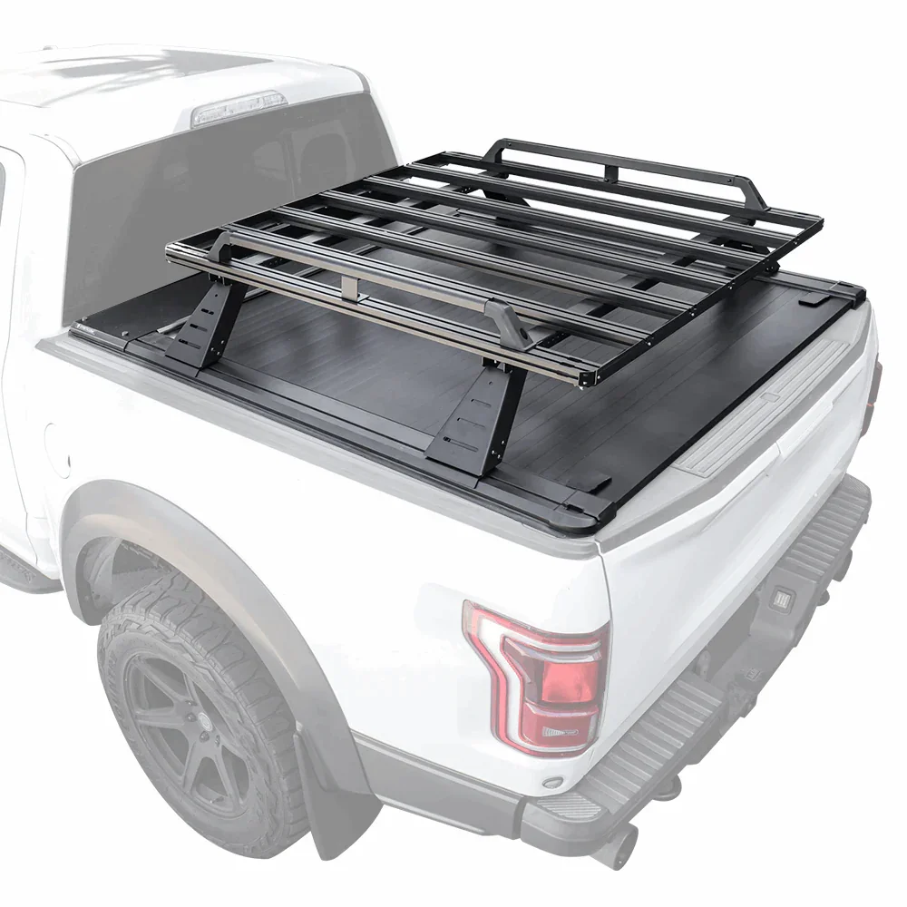 [2-in-1 Bundle] Ford Maverick Retractable Tonneau Cover w/ Rack System - Image 13