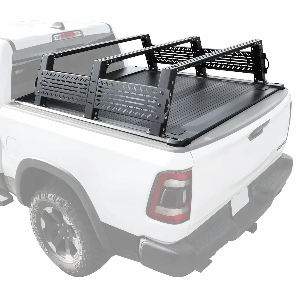 [2-in-1 Bundle] Ford Maverick Retractable Tonneau Cover w/ Rack System - Image 15