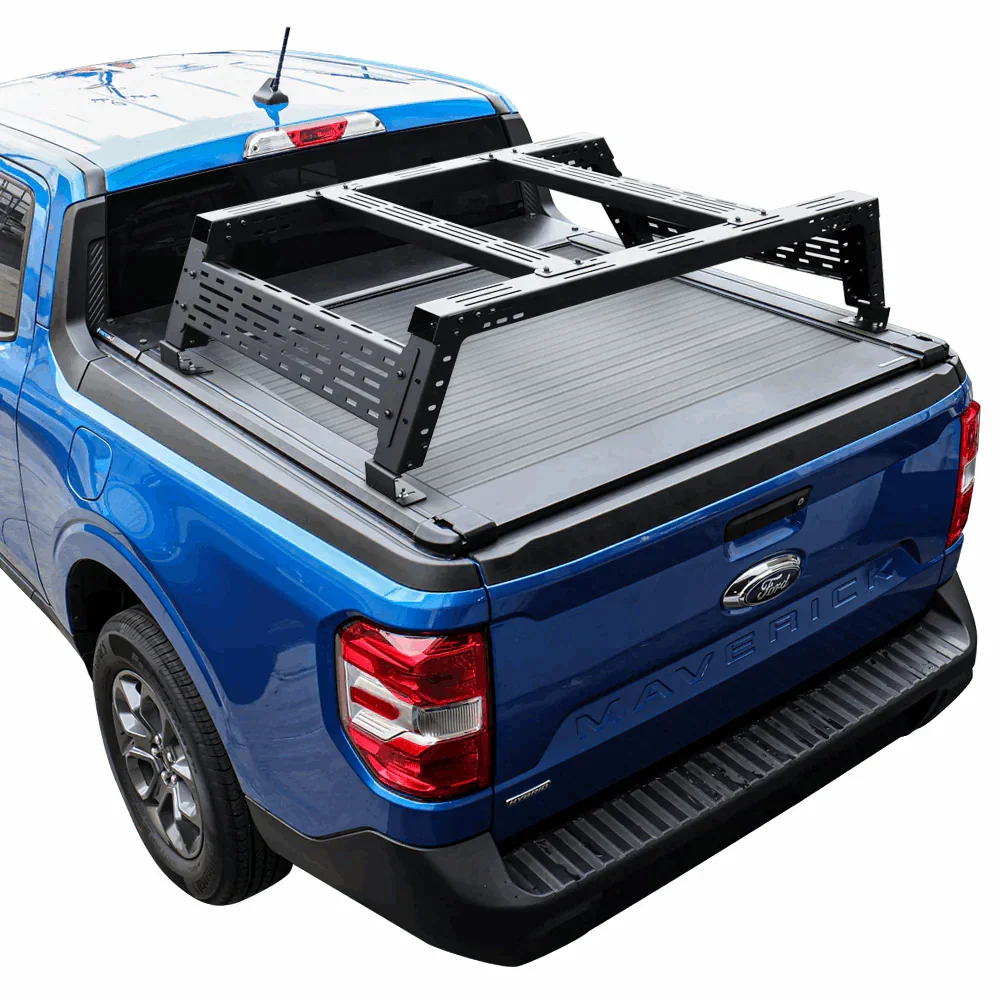 [2-in-1 Bundle] Ford Maverick Retractable Tonneau Cover w/ Rack System - Image 19