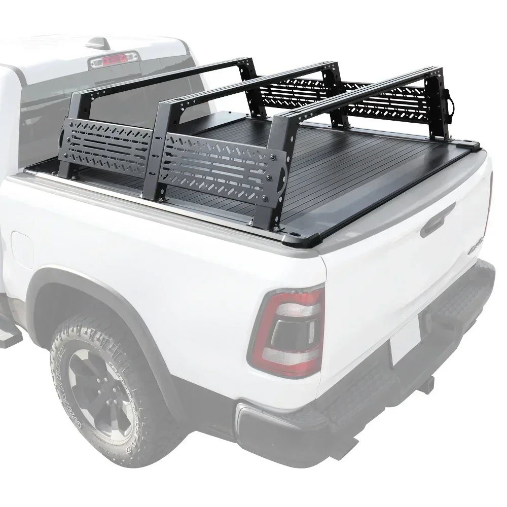 [2-in-1 Bundle] Ford Maverick Retractable Tonneau Cover w/ Rack System - Image 22