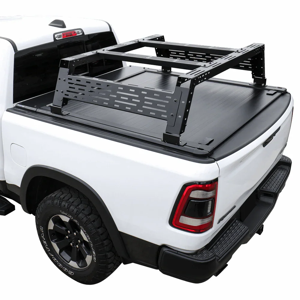 [2-in-1 Bundle] Nissan Frontier Retractable Tonneau Cover w/ Rack System - Image 16