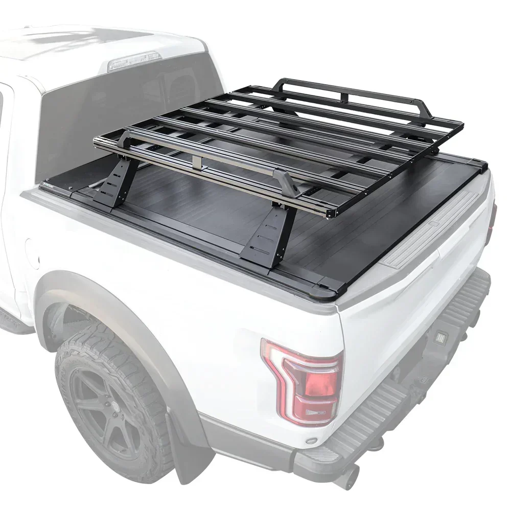 [2-in-1 Bundle] Ford Ranger Retractable Tonneau Cover w/ Rack System - Image 32