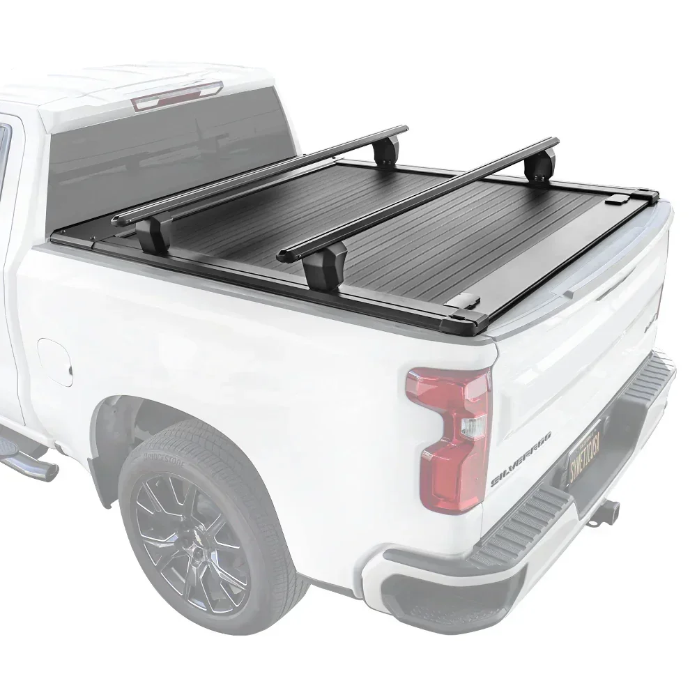 [2-in-1 Bundle] Toyota Tacoma Retractable Tonneau Cover w/ Rack System - Image 26