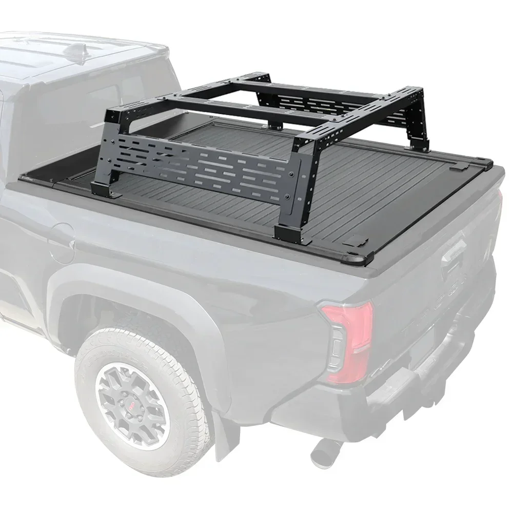 [2-in-1 Bundle] Toyota Tacoma Retractable Tonneau Cover w/ Rack System - Image 28