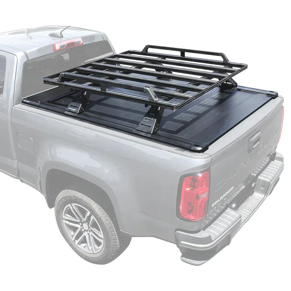 [2-in-1 Bundle] Toyota Tacoma Retractable Tonneau Cover w/ Rack System - Image 36