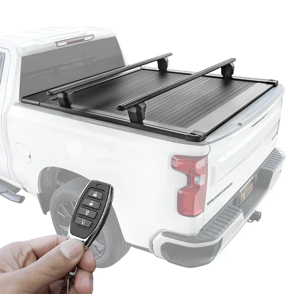 [2-in-1 Bundle] Toyota Tacoma Retractable Tonneau Cover w/ Rack System - Image 39