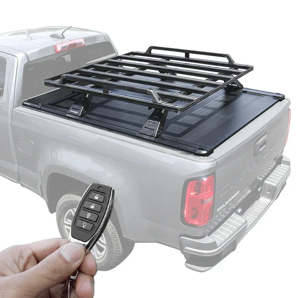 [2-in-1 Bundle] Toyota Tacoma Retractable Tonneau Cover w/ Rack System - Image 41
