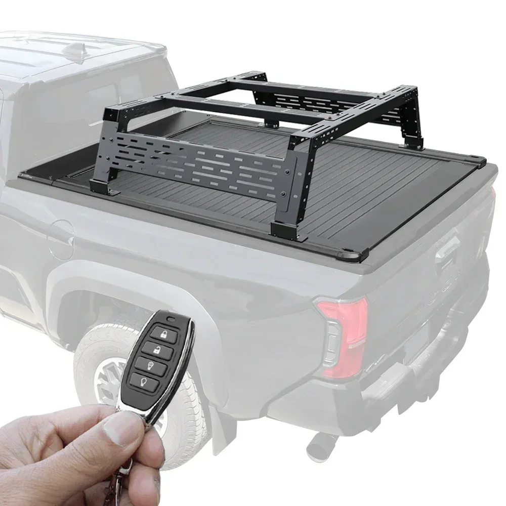 [2-in-1 Bundle] Toyota Tacoma Retractable Tonneau Cover w/ Rack System - Image 42