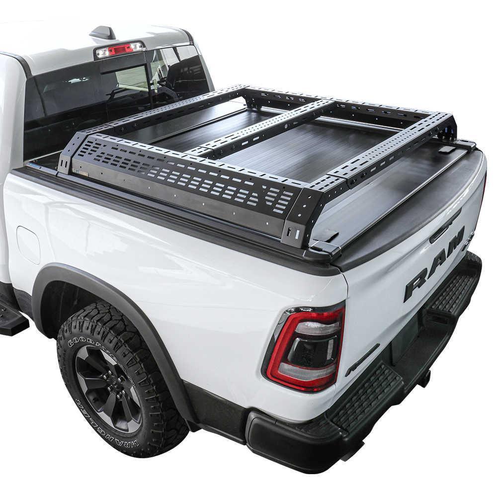 [2-in-1 Bundle] Silverado/Sierra 1500 Retractable Tonneau Cover w/ Rack System - Image 36