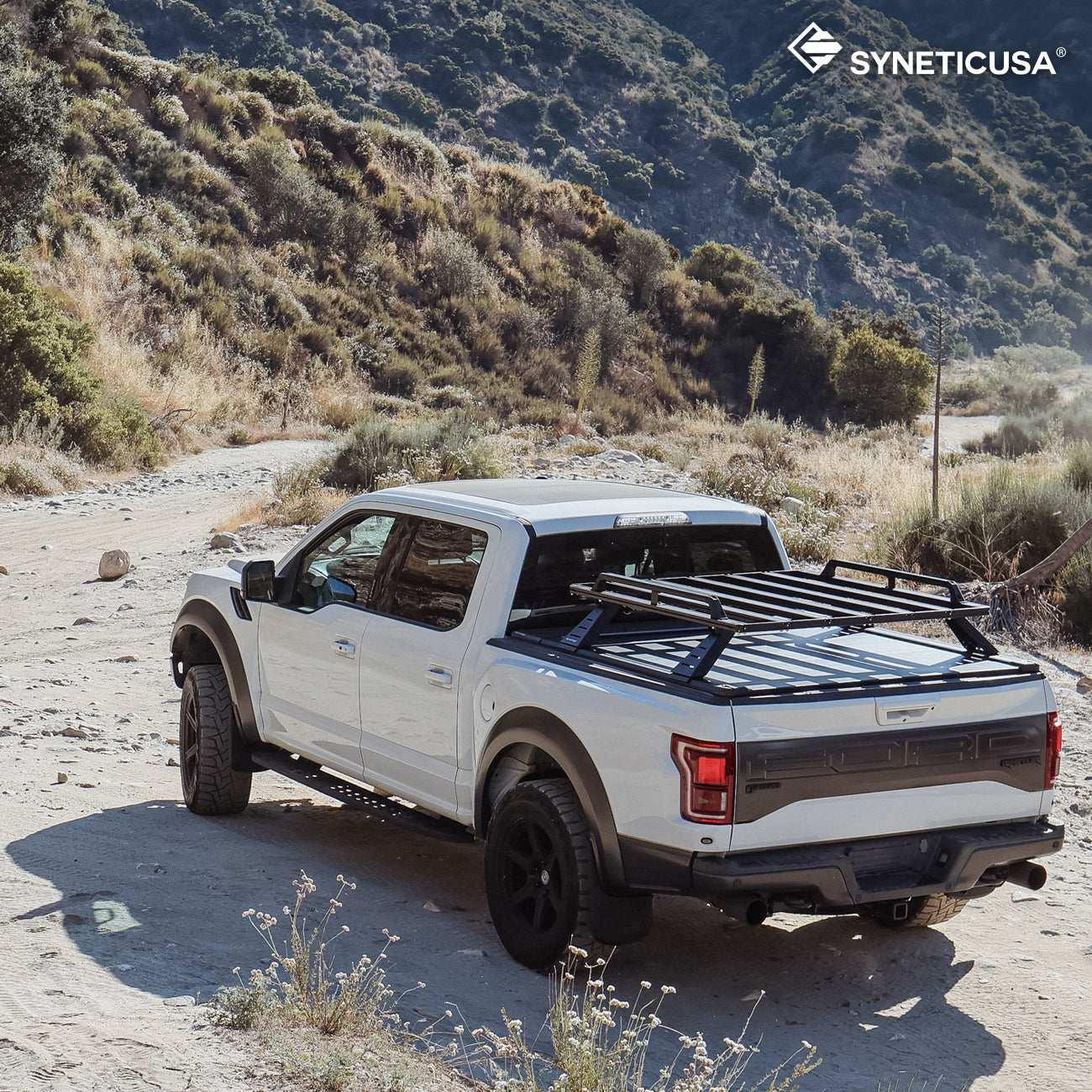 [2-in-1 Bundle] Silverado/Sierra 2500 3500 Retractable Tonneau Cover w/ Rack System - Image 8