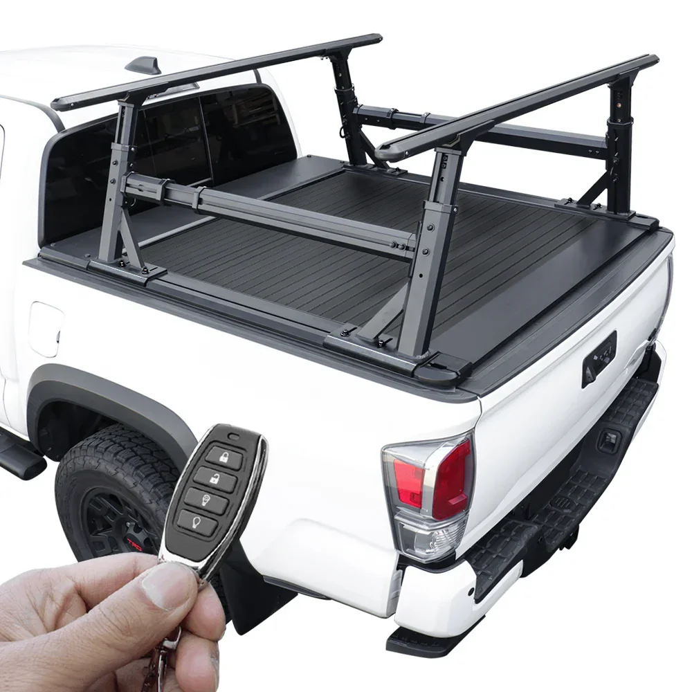 [2-in-1 Bundle] Toyota Tacoma Retractable Tonneau Cover w/ Rack System - Image 19