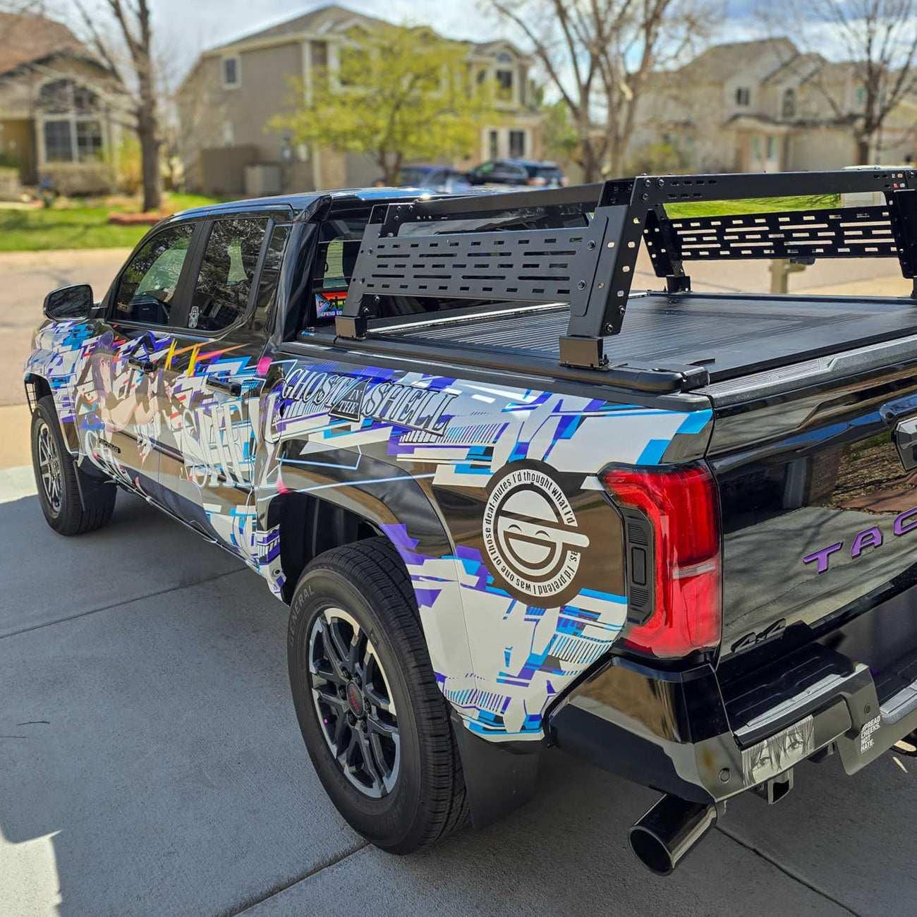 [2-in-1 Bundle] Toyota Tacoma Retractable Tonneau Cover w/ Rack System - Image 2