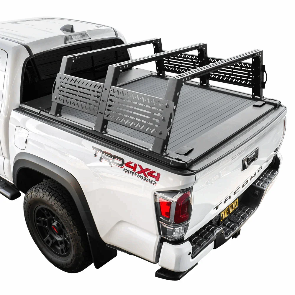 [2-in-1 Bundle] Toyota Tacoma Retractable Tonneau Cover w/ Rack System - Image 20