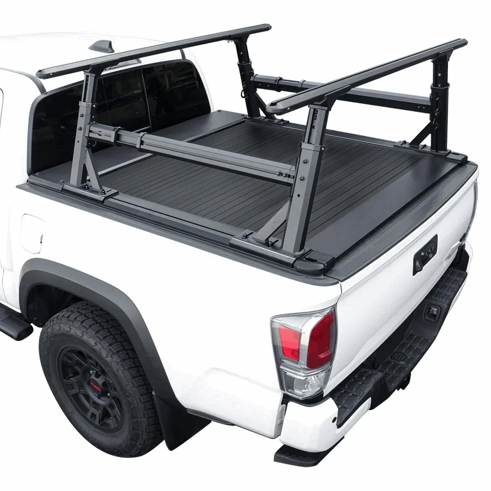 [2-in-1 Bundle] Toyota Tacoma Retractable Tonneau Cover w/ Rack System - Image 23