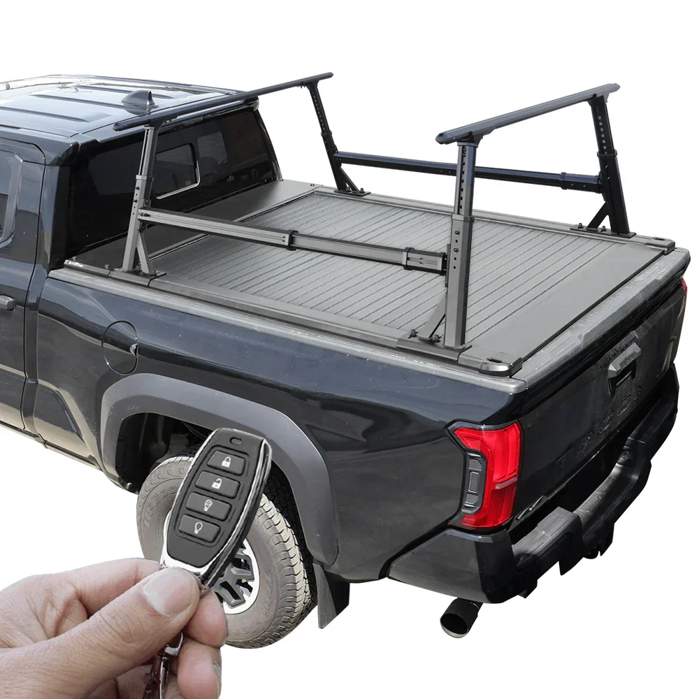 [2-in-1 Bundle] Toyota Tacoma Retractable Tonneau Cover w/ Rack System - Image 40