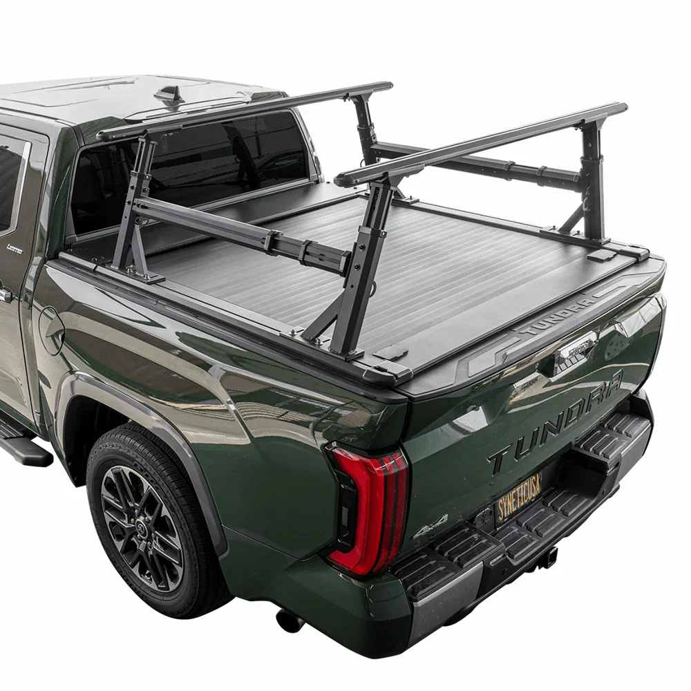 [2-in-1 Bundle] Toyota Tundra Retractable Tonneau Cover w/ Rack System - Image 13
