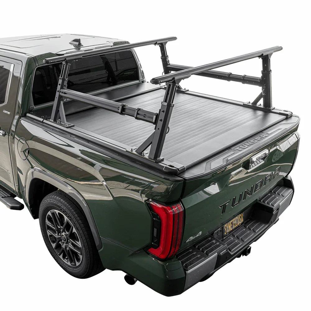 [2-in-1 Bundle] Toyota Tundra Retractable Tonneau Cover w/ Rack System - Image 14