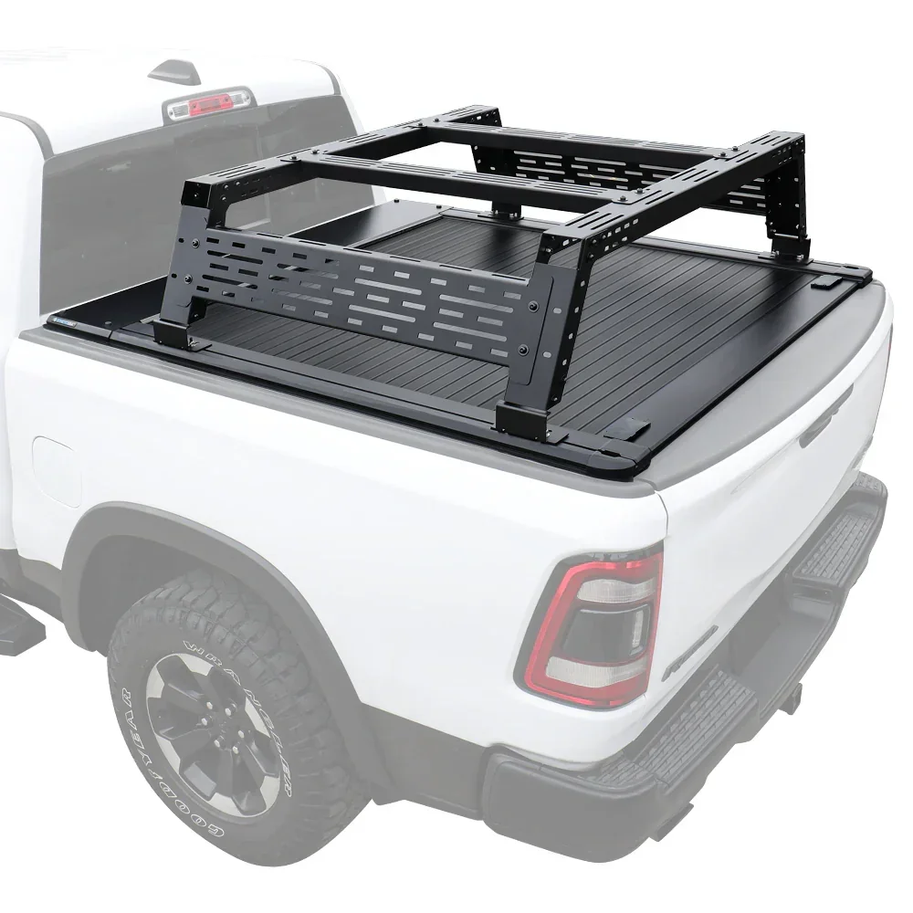[2-in-1 Bundle] Ford Ranger Retractable Tonneau Cover w/ Rack System - Image 28