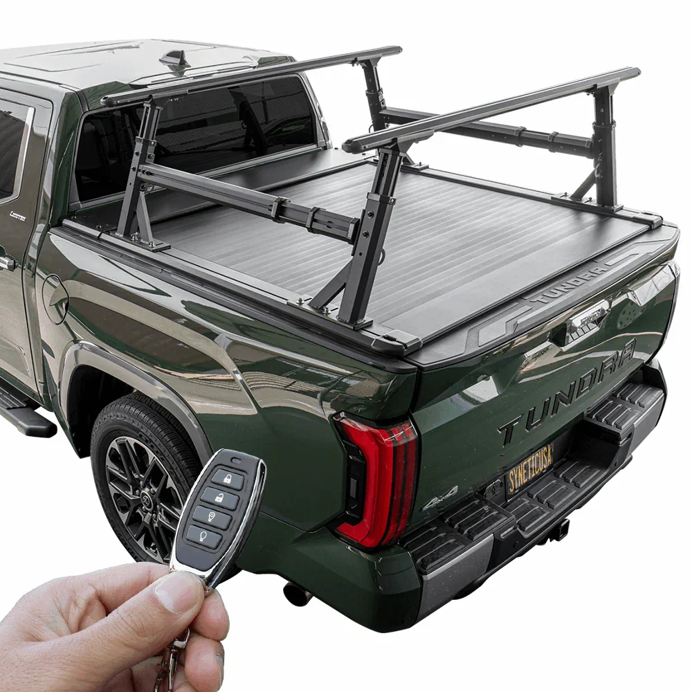 [2-in-1 Bundle] Toyota Tundra Retractable Tonneau Cover w/ Rack System - Image 16