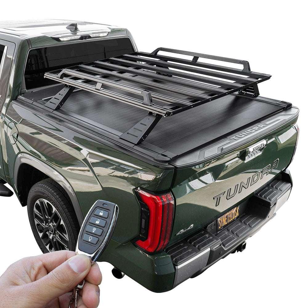[2-in-1 Bundle] Toyota Tundra Retractable Tonneau Cover w/ Rack System - Image 20
