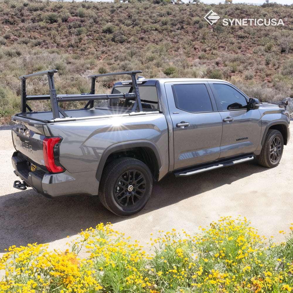 [2-in-1 Bundle] Toyota Tundra Retractable Tonneau Cover w/ Rack System - Image 7