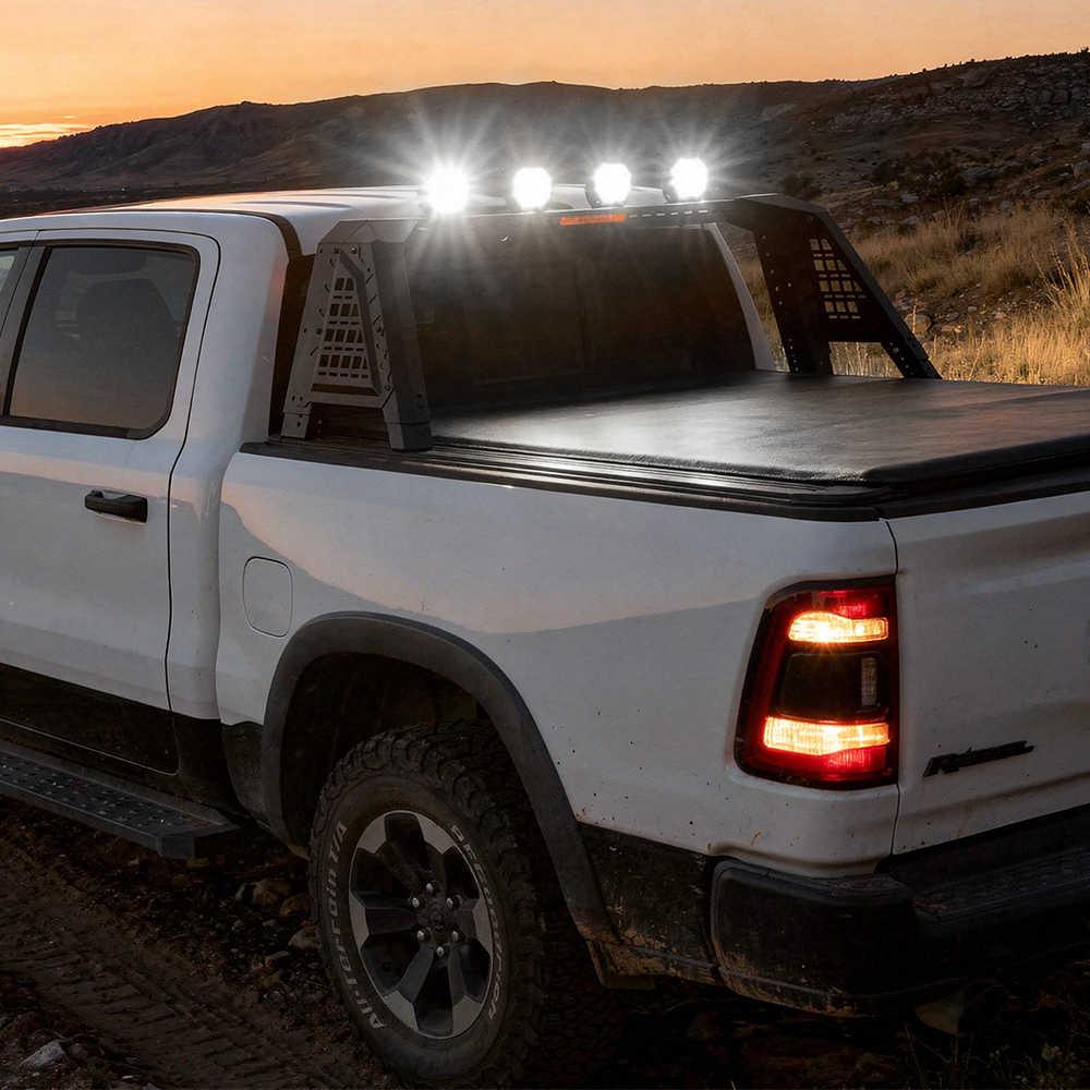 Off Road AT-Series LED Spot Light Pods with Projector Lens - Image 2