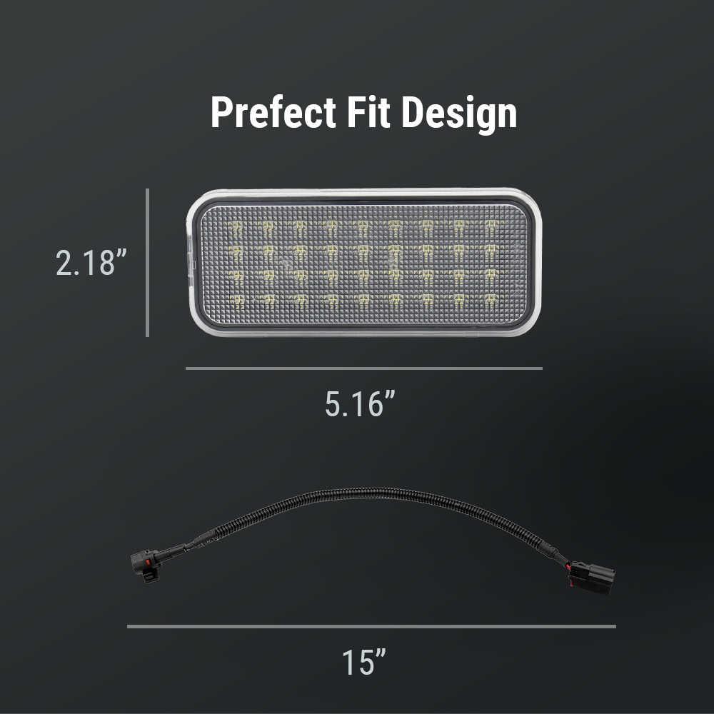 2 pcs White LED Truck Bed Light Kits for Tacoma (2020 - 2023) - Image 4