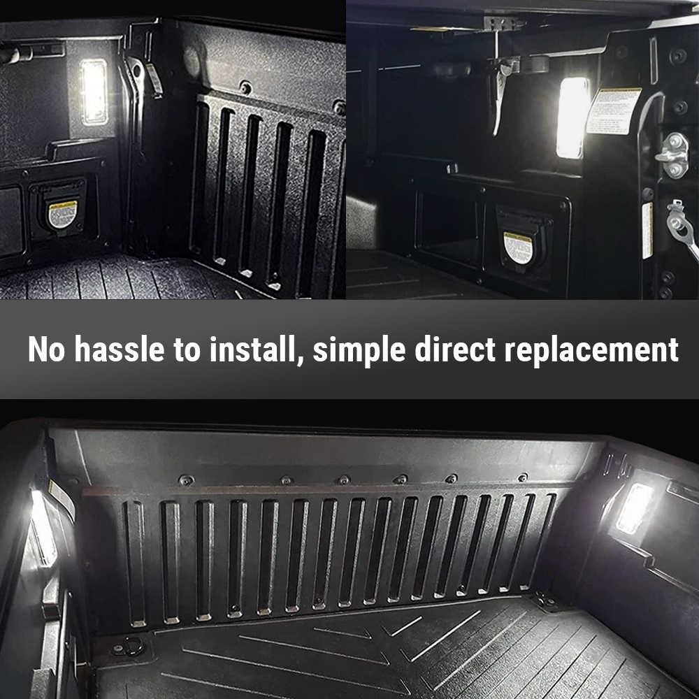 2 pcs White LED Truck Bed Light Kits for Tacoma (2020 - 2023) - Image 5