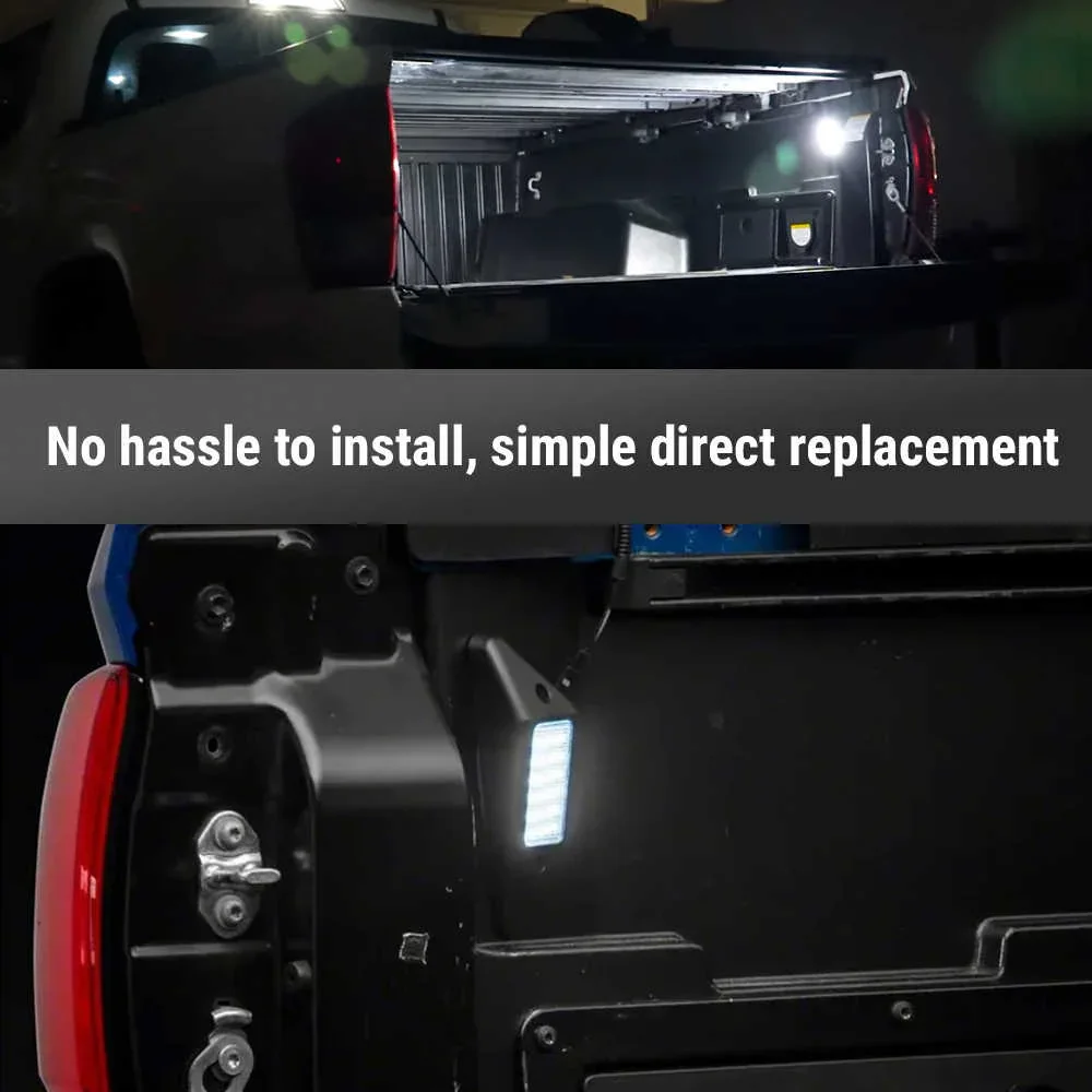 2 pcs White LED Truck Bed Light Kits for Tacoma/Tundra - Image 5