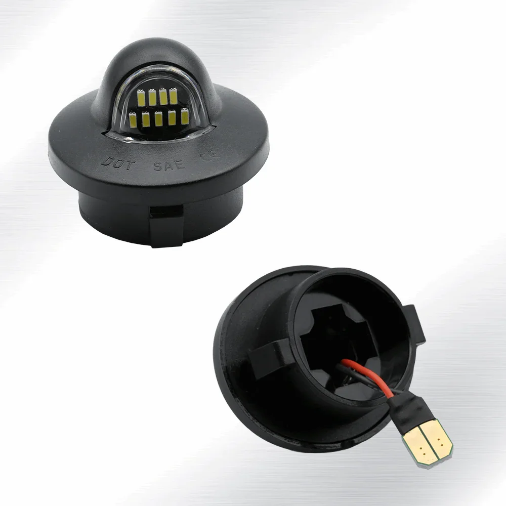 2001-2014 F-150 White LED Tag License Plate Light Bulbs Assembly - Image 7