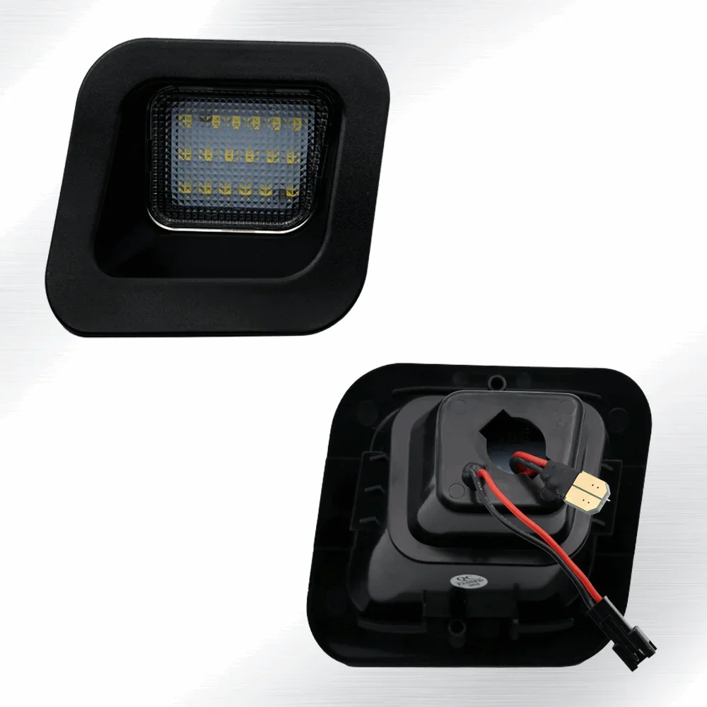 RAM 1500 White LED Tag License Plate Light Bulbs Assembly - Image 7