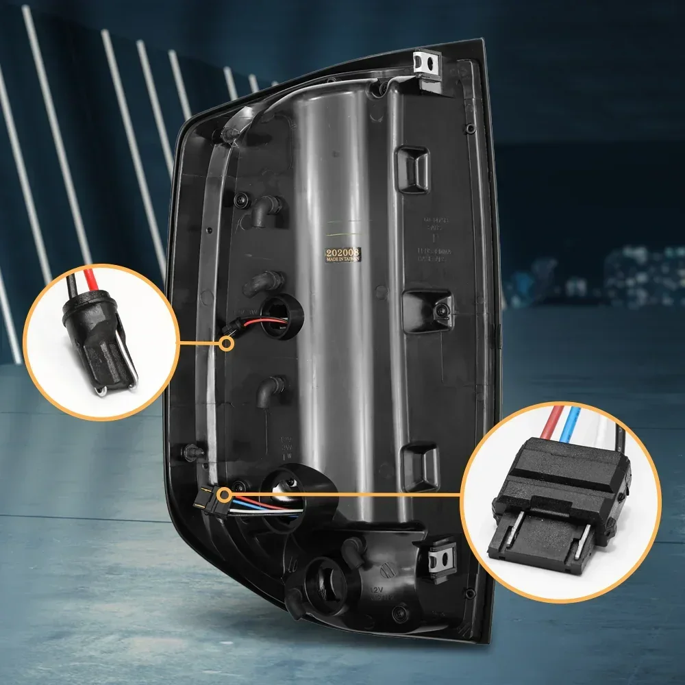 2014 - 2021 Toyota Tundra PRO-Series LED Tail Lights, Jet Black - Image 4
