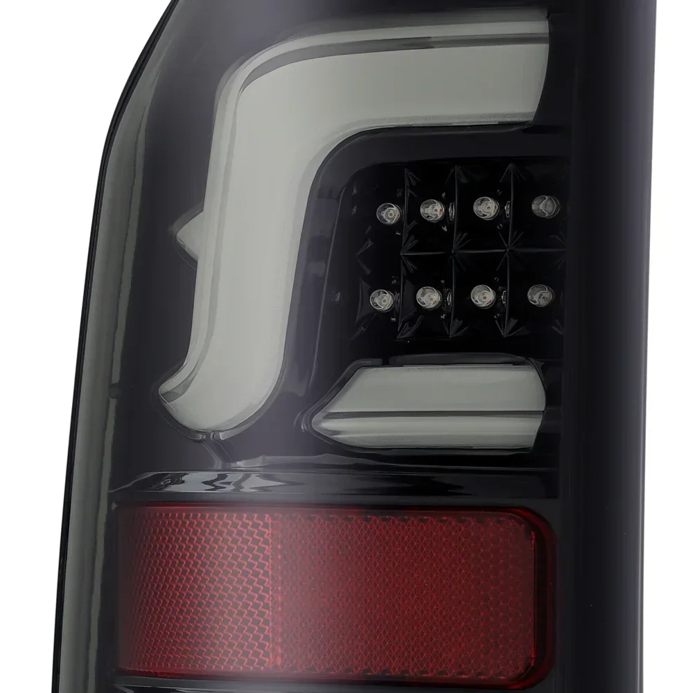 2014 - 2021 Toyota Tundra PRO-Series LED Tail Lights, Jet Black - Image 5