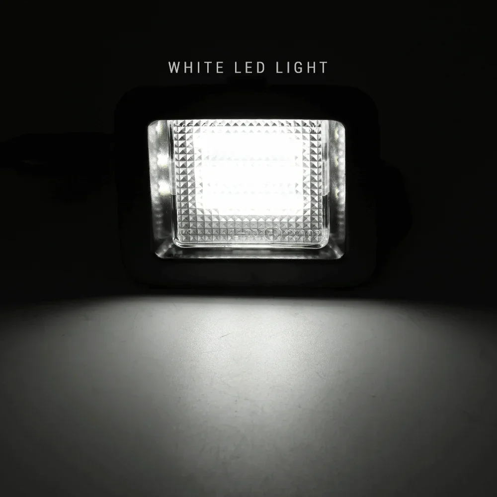 2015-2022 F-150 White LED Tag License Plate Light Bulbs Assembly - Image 4