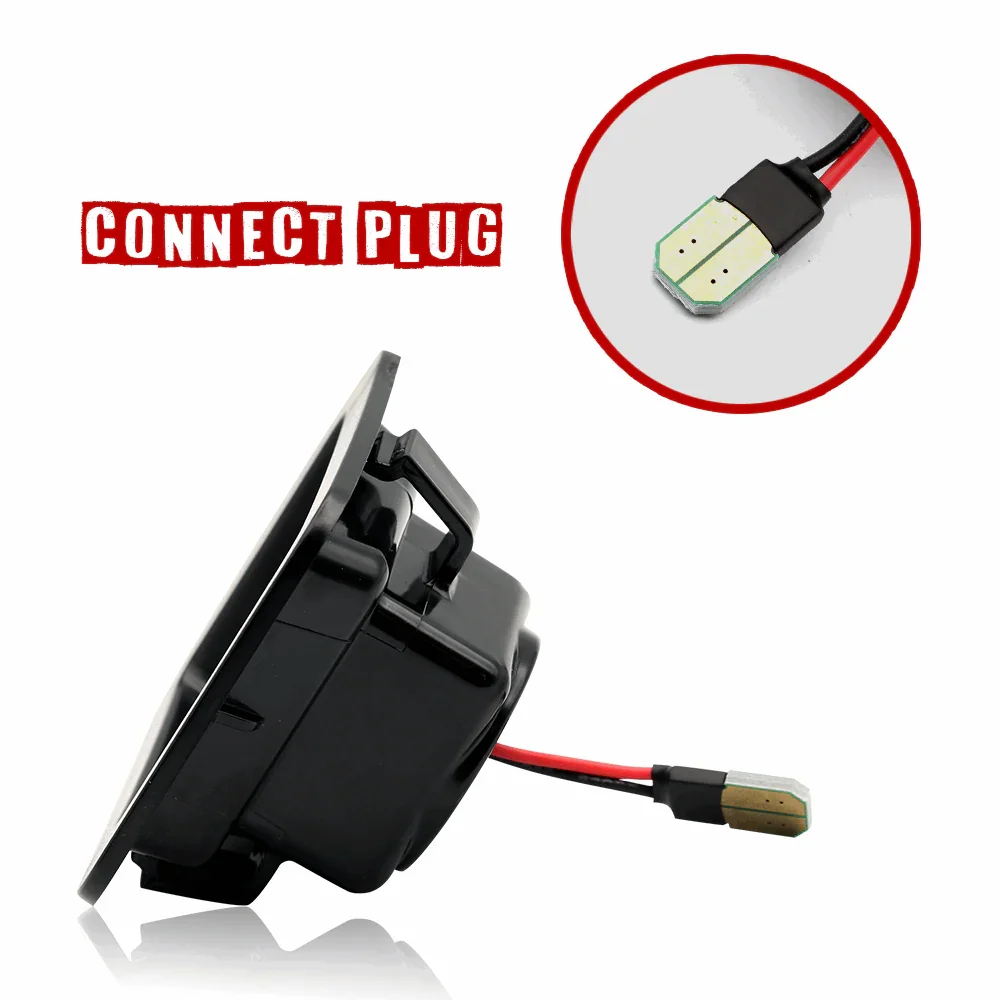 2015-2022 F-150 White LED Tag License Plate Light Bulbs Assembly - Image 5