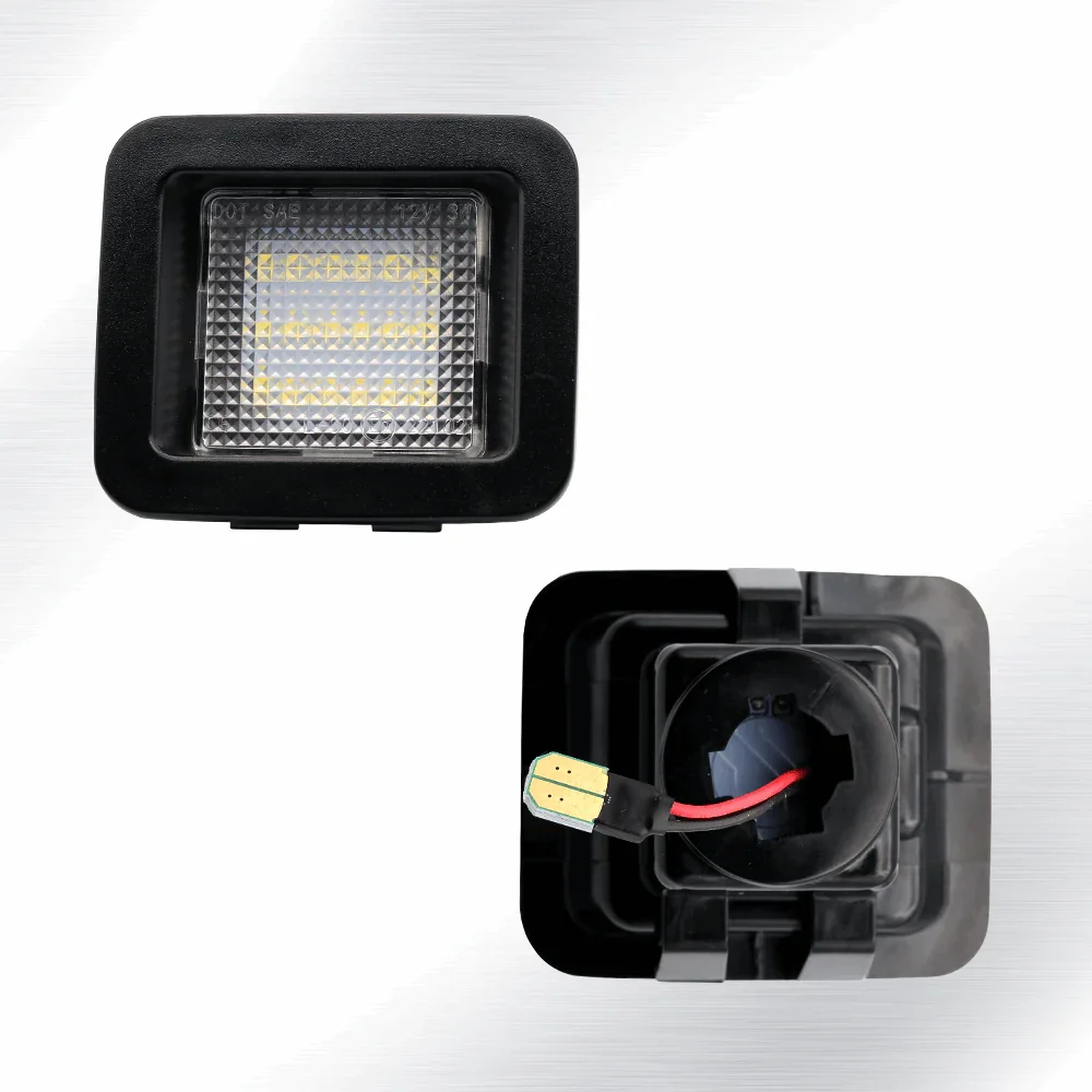 2015-2022 F-150 White LED Tag License Plate Light Bulbs Assembly - Image 7