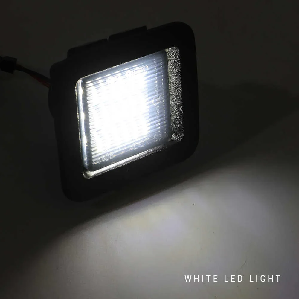 Ford F-150 White LED Tag License Plate Light Assembly (Smoke Lens) - Image 8