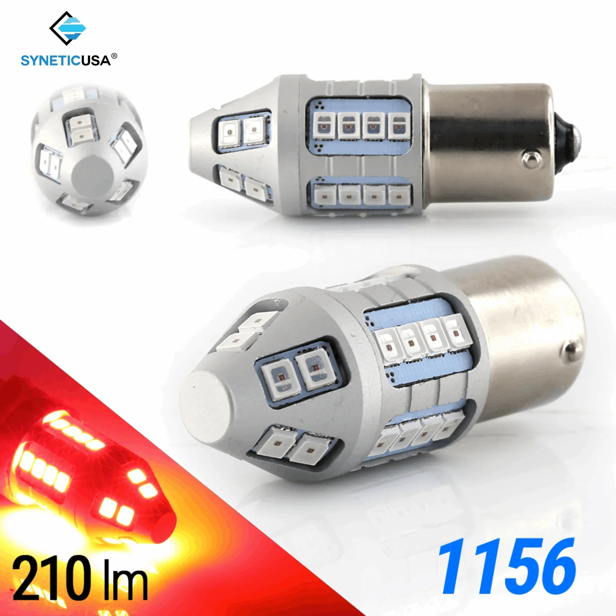 Amber Red White Switchback Strobe LED Light Bulbs for Turn Signal / Brake / Reverse Light - Image 14