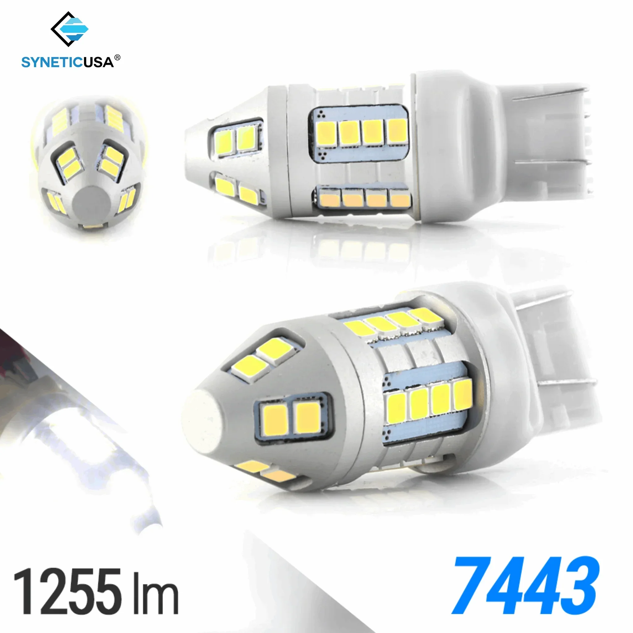 Amber Red White Switchback Strobe LED Light Bulbs for Turn Signal / Brake / Reverse Light - Image 19