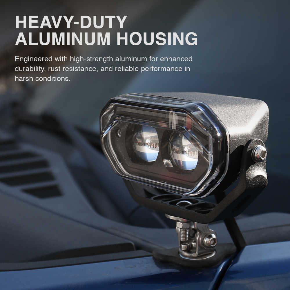 2pcs High Power Off-Road 2.5" LED Spot Lights Driving Lights - Image 4