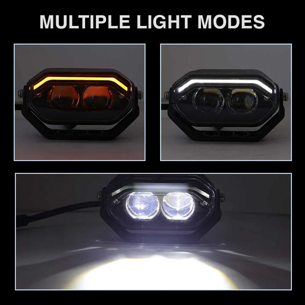 2pcs High Power Off-Road 2.5" LED Spot Lights Driving Lights - Image 6