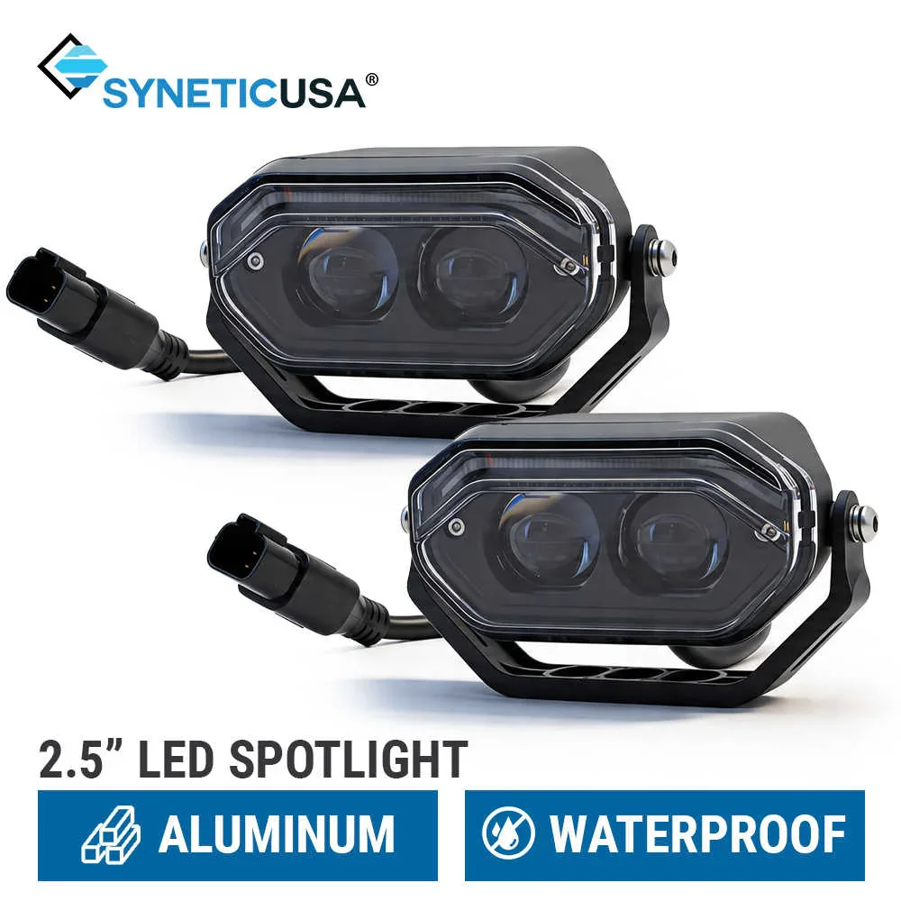 2pcs High Power Off-Road 2.5" LED Spot Lights Driving Lights - Image 9