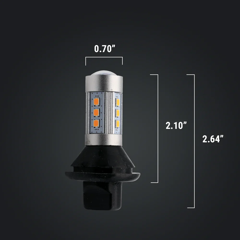 [3rd Gen] Built-in Resistor CANBUS LED Light Bulbs for Turn Signal / Brake / Parking Light - Image 7