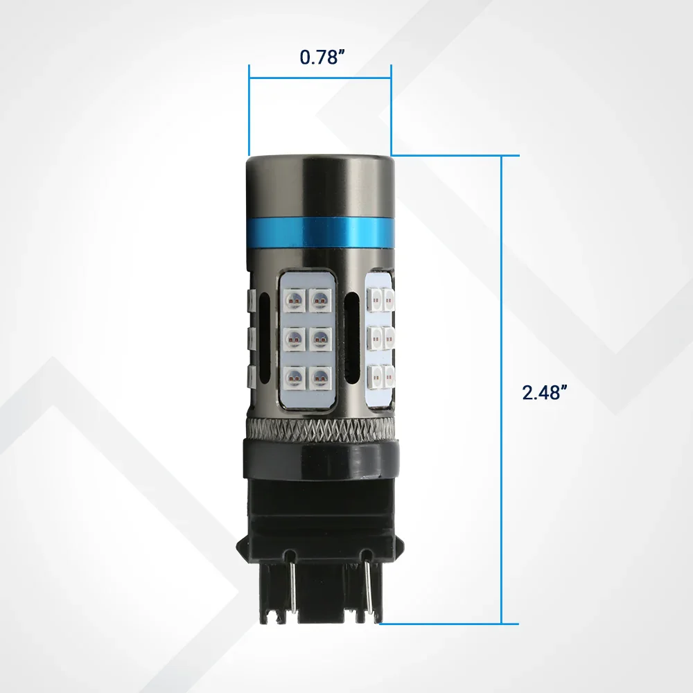 [3rd Gen] All-in-One CANBUS Red LED Strobe Brake Light - Image 5