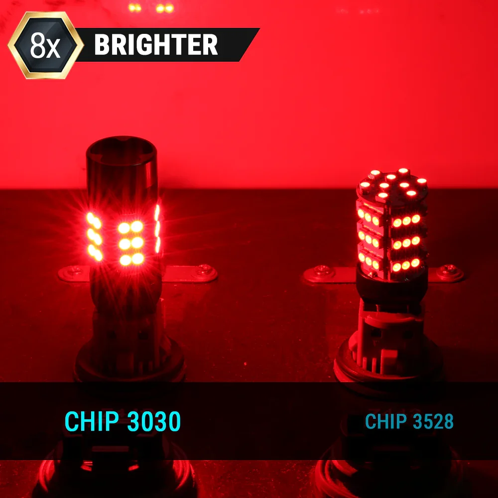 [3rd Gen] All-in-One CANBUS Red LED Strobe Brake Light - Image 7