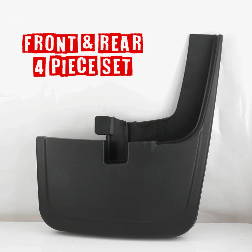 4pcs Molded Splash Guards Mud Flaps Front & Rear F150 Silverado RAM Tacoma - Image 5