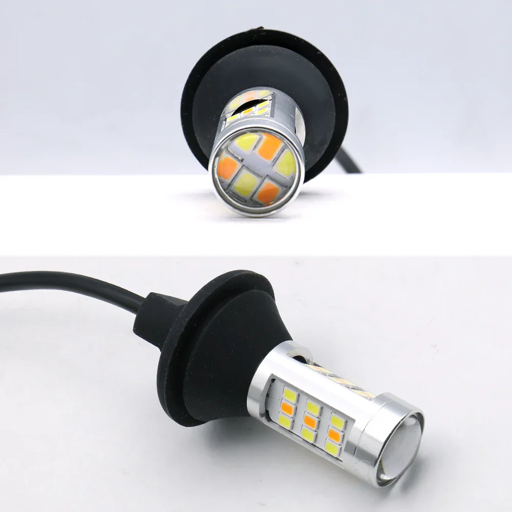 [4th Gen] Built-in Resistors CANBUS LED Switchback Light Bulbs for Front Turn Signal Lights - Image 6