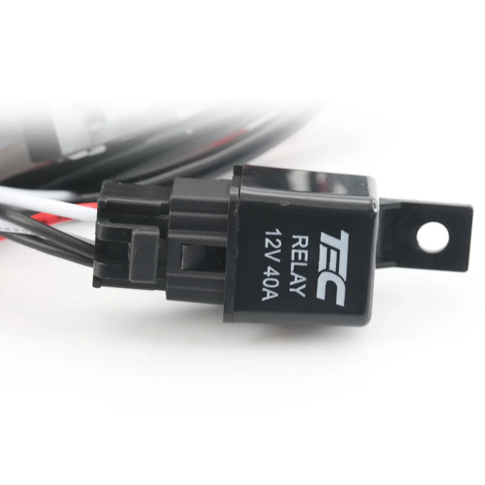 9.5ft 40A Switch & Relay Wiring Harness Kit for LED Work Light Bar Up to 120W - Image 2